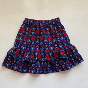 Hanna Andersson Ruffle Flower Skirt (120 cm) Size 6-7